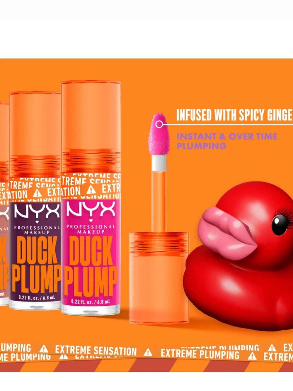 NYX Duck Plump Lip Plumping Gloss & Butter Gloss Mini Duo 2.7ml/4.7ml BRAND NEW
